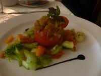 Auswahl der Speisen Silvestermenü