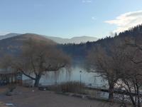 Seeblick vom Hotel am Neujahrsmorgen