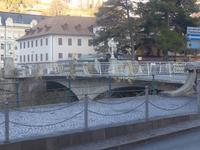 Meran einer der Brücken über die Passer