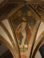 Darstellung der Dreifaltigkeit in Form von alten Männern