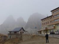 Sellapass - Blick auf Langkofelgruppe