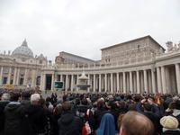 096 Neujahrsansprache des Papstes auf dem Petersplatz
