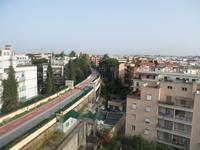 Ausblick von der Dachterrasse Hotel 