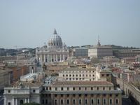 Ausblick von der Engelsburg (Petersdom)