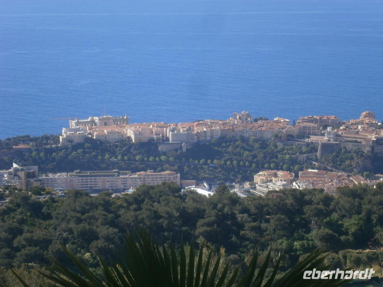 Blick auf Monaco