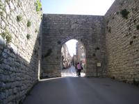 das Stadttor von Erice