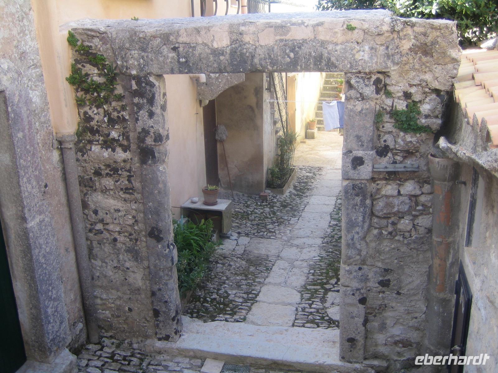 Blick in einen Innenhof