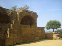 byzantinische Nekropole in Agrigent