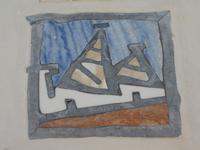 modernes Symbol von Alberobello 