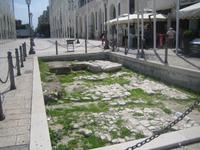 römische Straße in Bari 