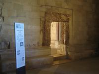 ein Durchgang im Castell 