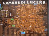 Stadtplan aus Keramik 