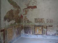 Reste der Wandbemalung 