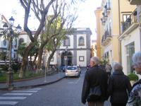 der Weg zum Parkplatz Correale 