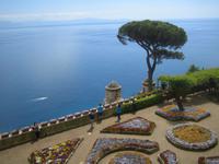 Blick von der Terrasse 