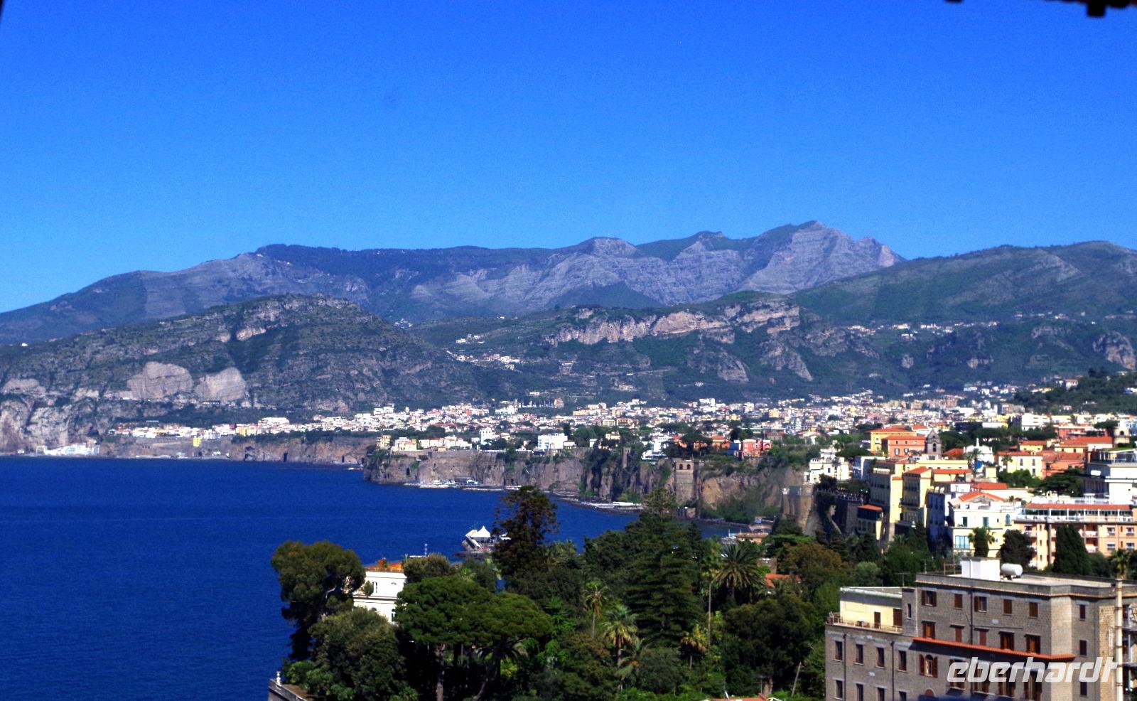 Küstenstraße nach Sorrent