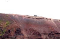 Auf dem Vesuv Krater