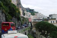 Zufahrt nach Amalfi
