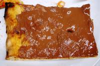 Pizza Nutella als Nachtisch