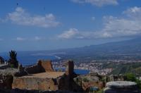 Aussicht von Taormina