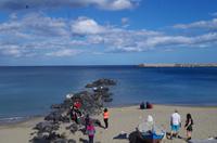 Am Strand von Giardini Naxos