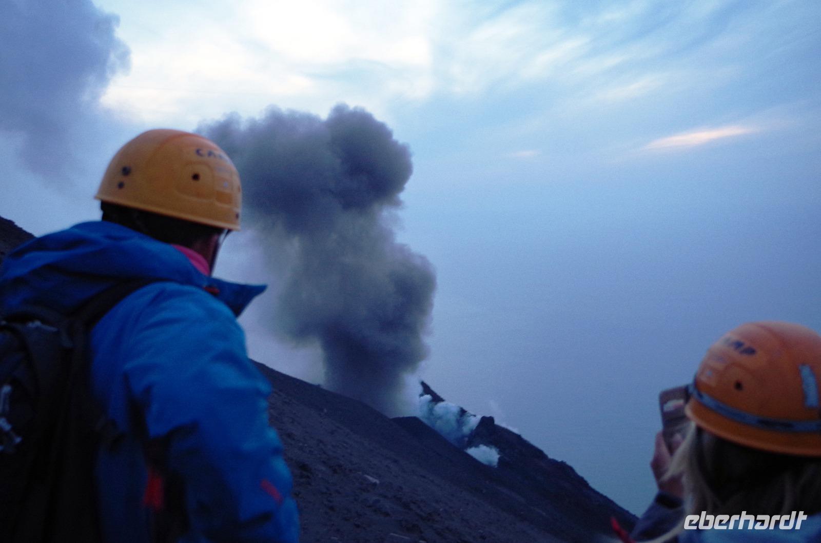 Rauchender Stromboli
