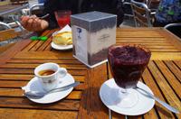 Lecker Granita und starker Espresso bei Alfredo