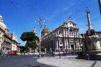 Catania - Piazza Del Duomo mit Elefantenbrunnen