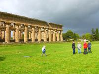 Italien, Paestum, Ausgrabungen