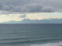 Italien, Santa Maria di Castellabate, Blick zur Amalfitana