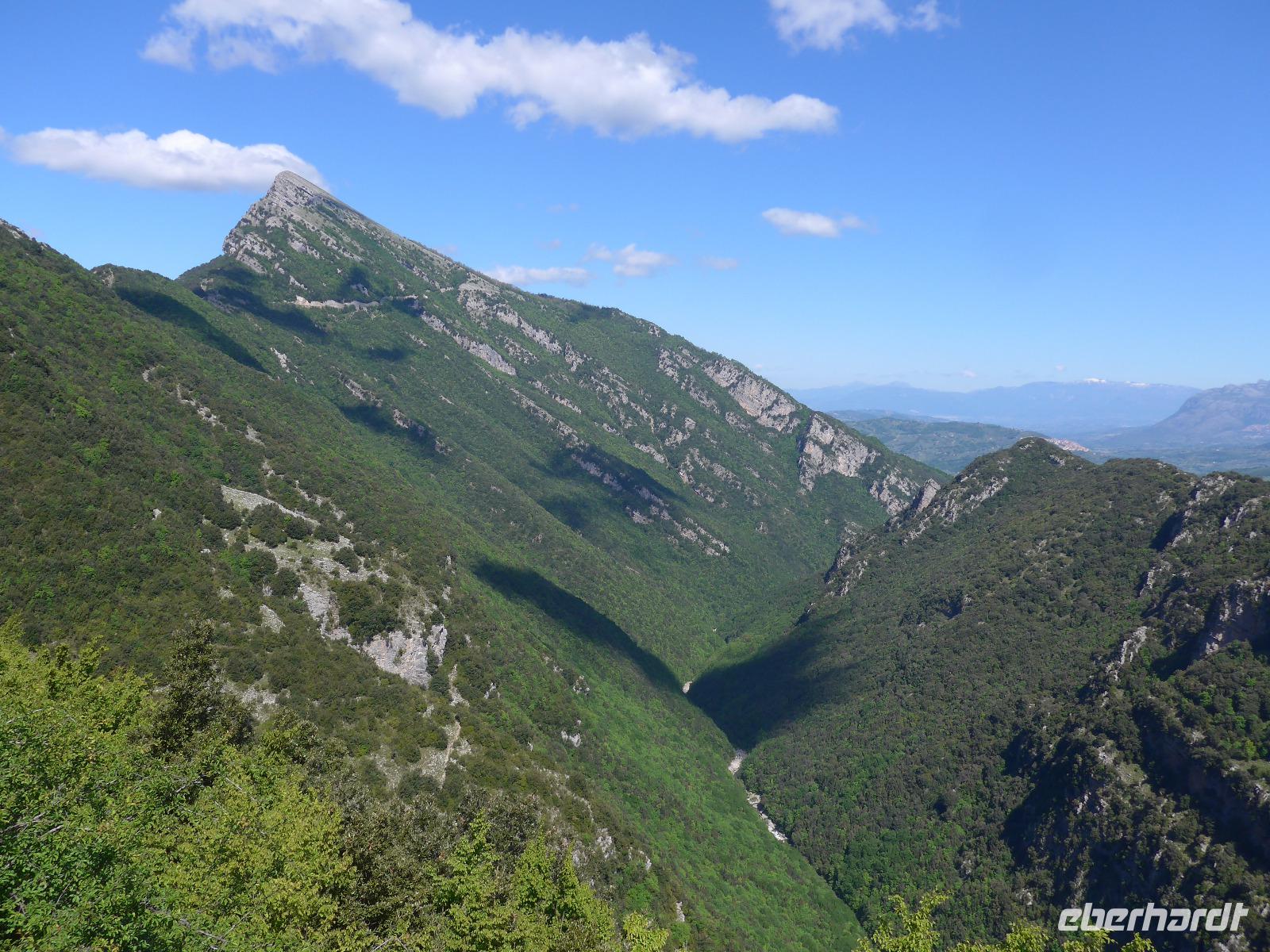 Italien, Cilento, Calore-Schlucht