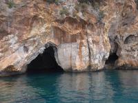 Italien, Cilento, Porto Infreschi, Höhlen