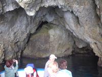 Italien, Cilento, Porto Infreschi, Höhlen