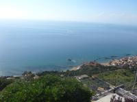 Italien, Cilento, Blick auf Santa Maria di Castellabate