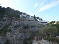 Italien, Capri, Augustusgärten, Blick zur Villa Krupp
