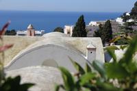 Blick auf die Dächer von Capri-Stadt 