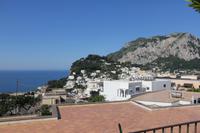 Blick auf die Dächer von Capri-Stadt 
