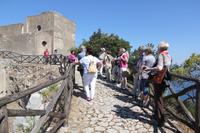 Geschafft: wir erreichen die Villa des Tiberius