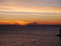 6.15 Uhr Sonnenaufgang am Vesuv