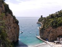Blick auf die Amalfi Küste