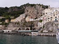 Blick auf die Amalfi Küste