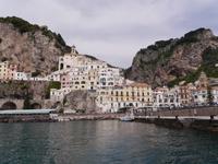 Blick auf die Amalfi Küste