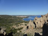Blick vom Bärenkap nach La Maddalena