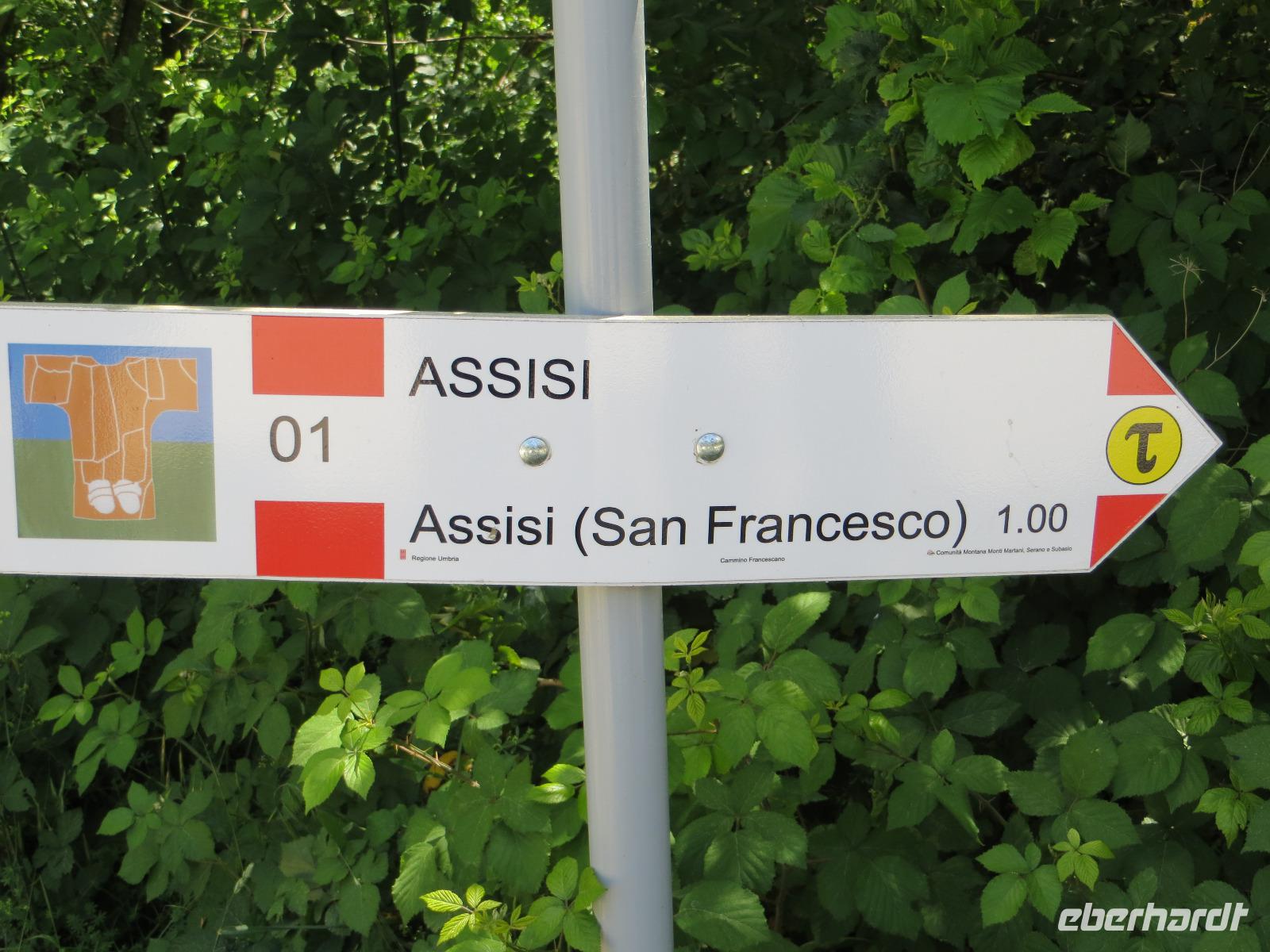 045 auf dem Franziskusweg nach Assisi