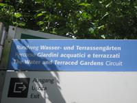 Botan. Gärten Trauttmannsdorf - Wegweiser