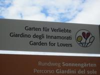 Botan. Gärten Trauttmannsdorf - Wegweiser