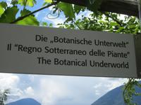 Botan. Gärten Trauttmannsdorf - Wegweiser