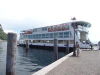 Schifffahrt Sirmione - Garda, unser Schiff