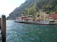 unser Schiff von Limone nach Riva