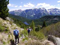 Weg zum Lago delle Malghette
